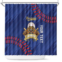 Chinandega 2025 Baseball Custom Shower Curtain Come On Tigres