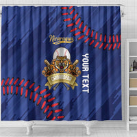 Chinandega 2025 Baseball Custom Shower Curtain Come On Tigres