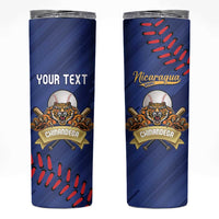 Chinandega 2025 Baseball Custom Skinny Tumbler Come On Tigres