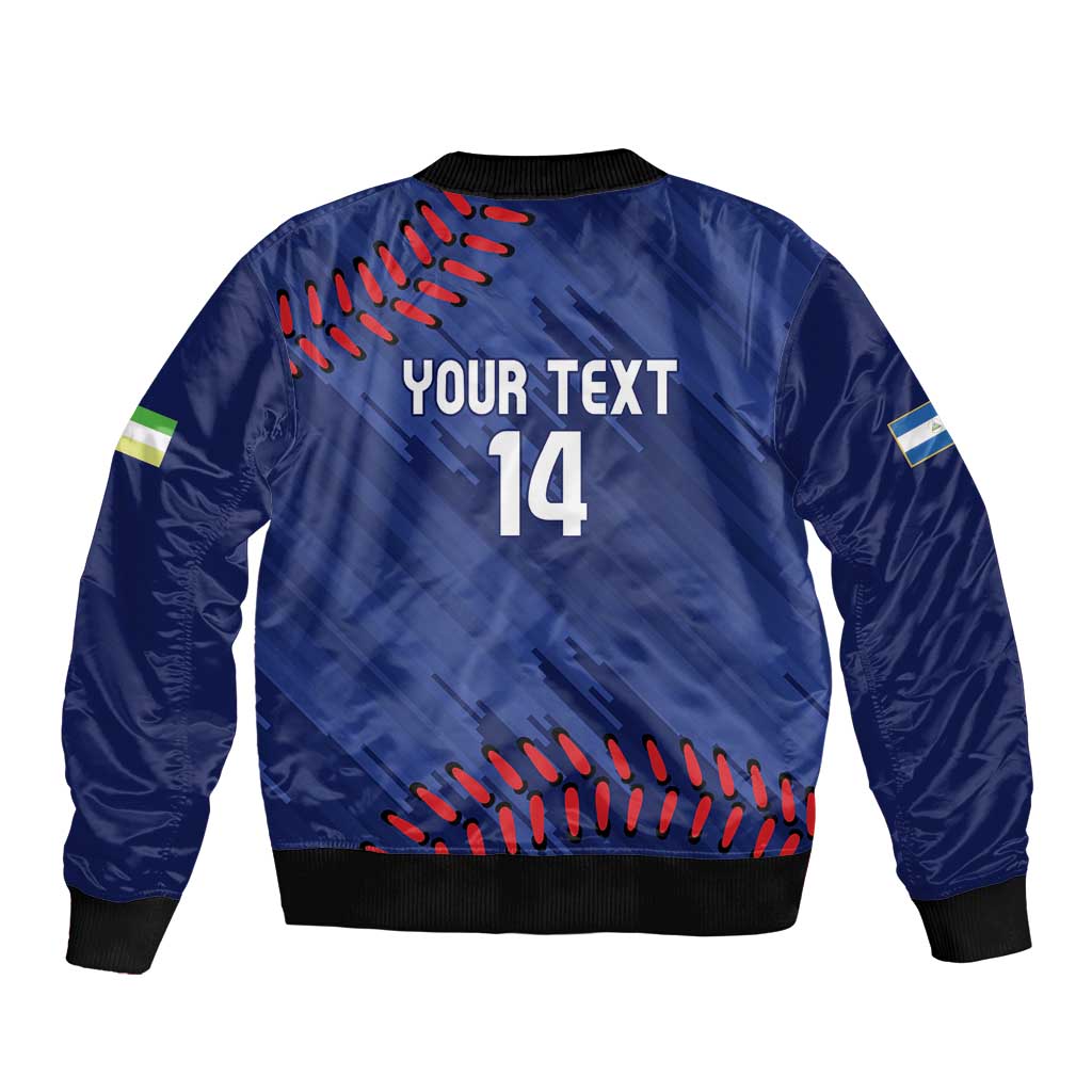 Chinandega 2025 Baseball Custom Sleeve Zip Bomber Jacket Come On Tigres