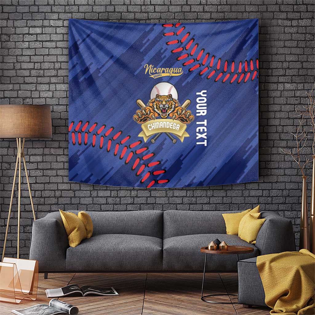 Chinandega 2025 Baseball Custom Tapestry Come On Tigres