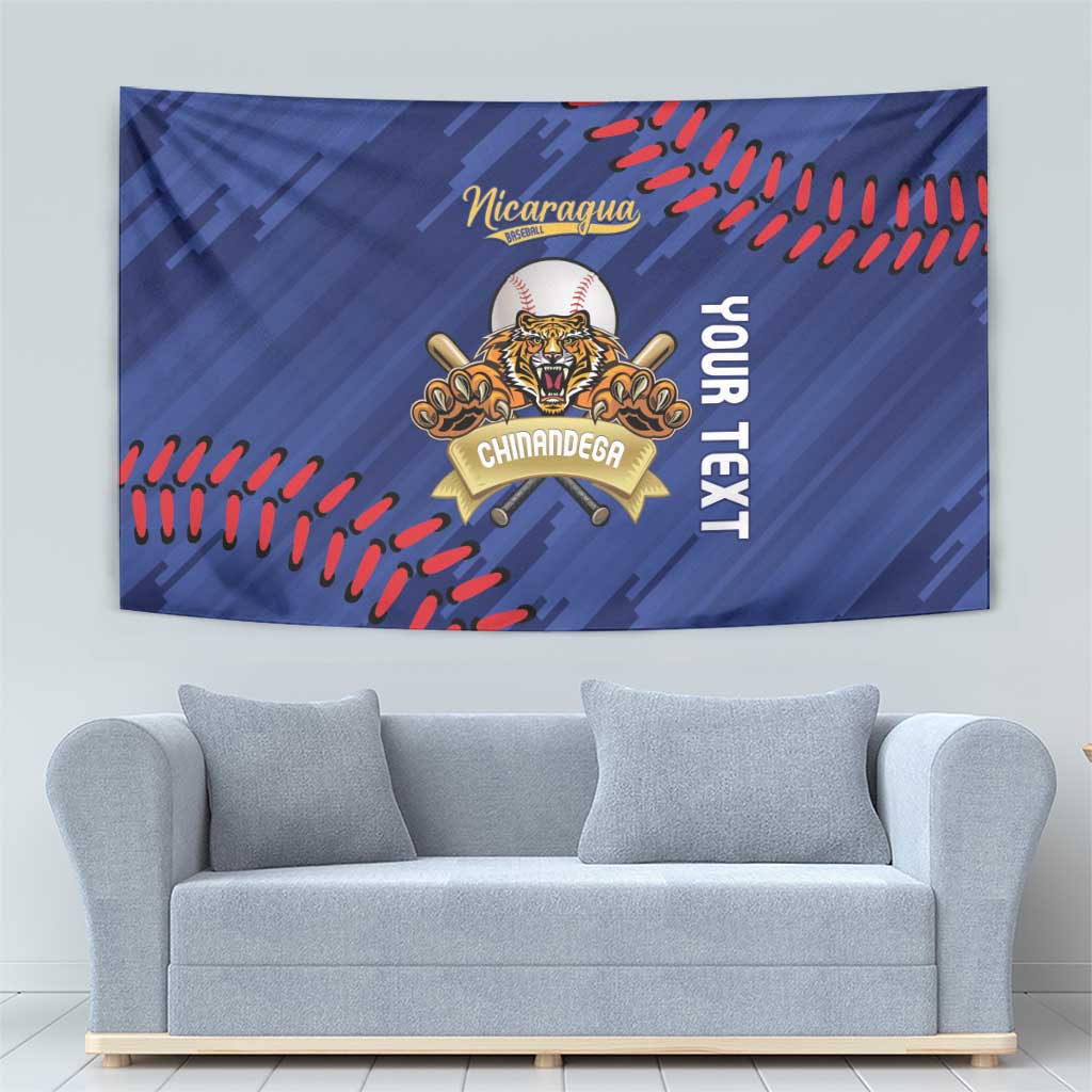 Chinandega 2025 Baseball Custom Tapestry Come On Tigres