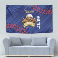 Chinandega 2025 Baseball Custom Tapestry Come On Tigres