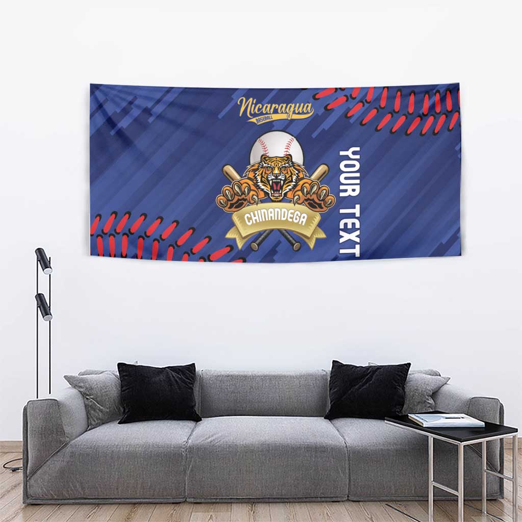 Chinandega 2025 Baseball Custom Tapestry Come On Tigres