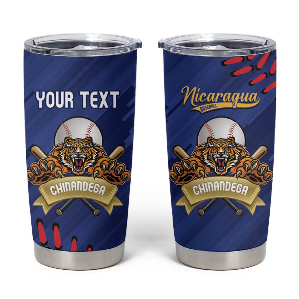 Chinandega 2025 Baseball Custom Tumbler Cup Come On Tigres