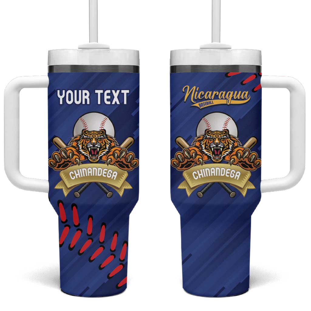 Chinandega 2025 Baseball Custom Tumbler With Handle Come On Tigres