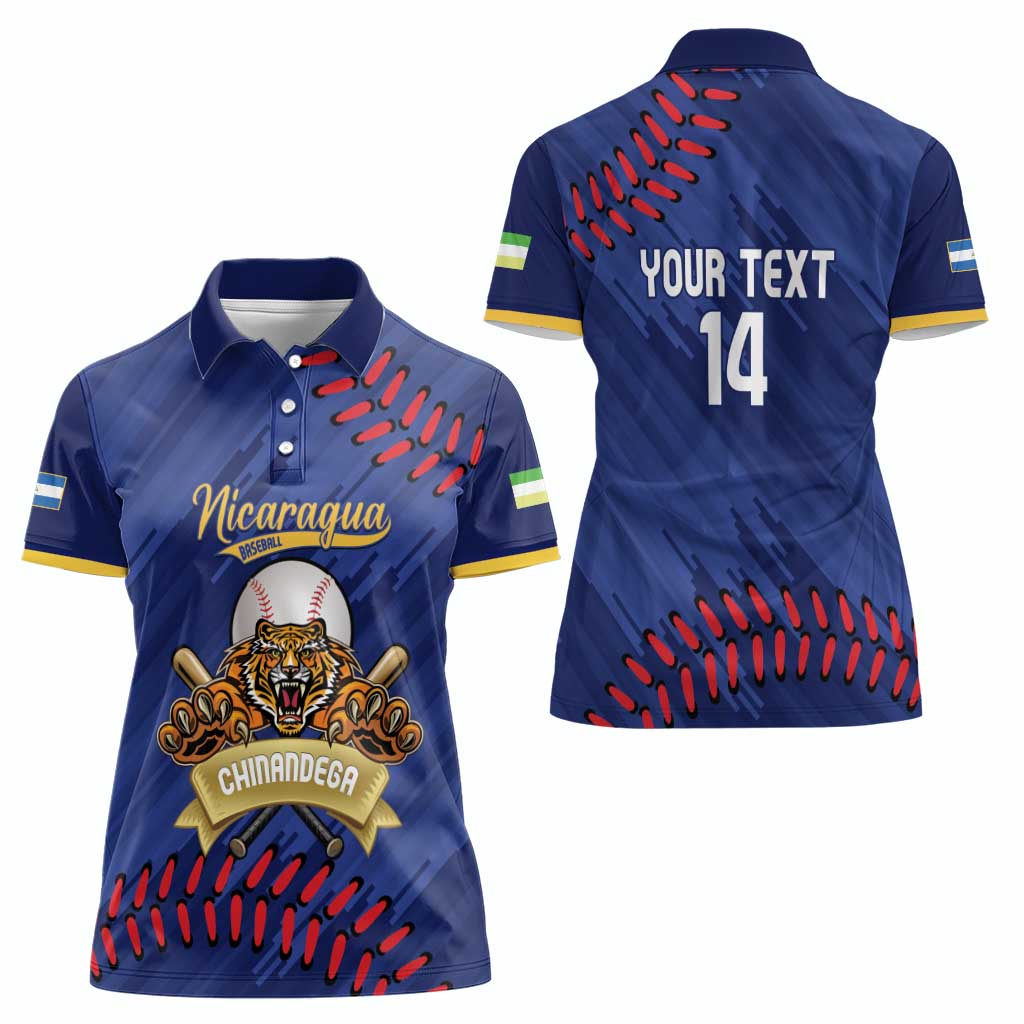 Chinandega 2025 Baseball Custom Women Polo Shirt Come On Tigres