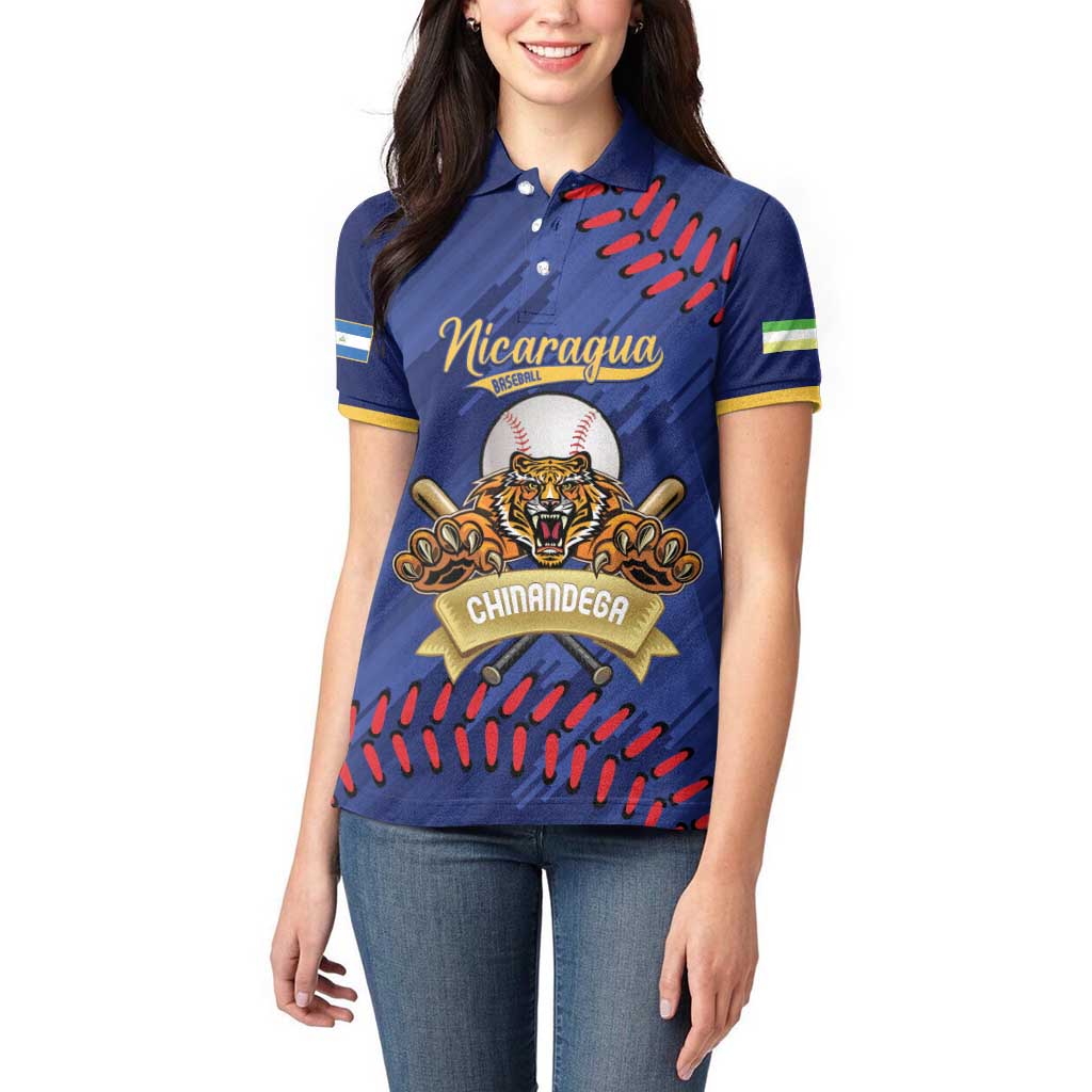 Chinandega 2025 Baseball Custom Women Polo Shirt Come On Tigres