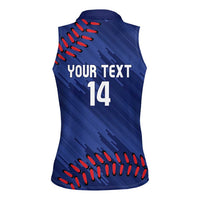 Chinandega 2025 Baseball Custom Women Sleeveless Polo Shirt Come On Tigres