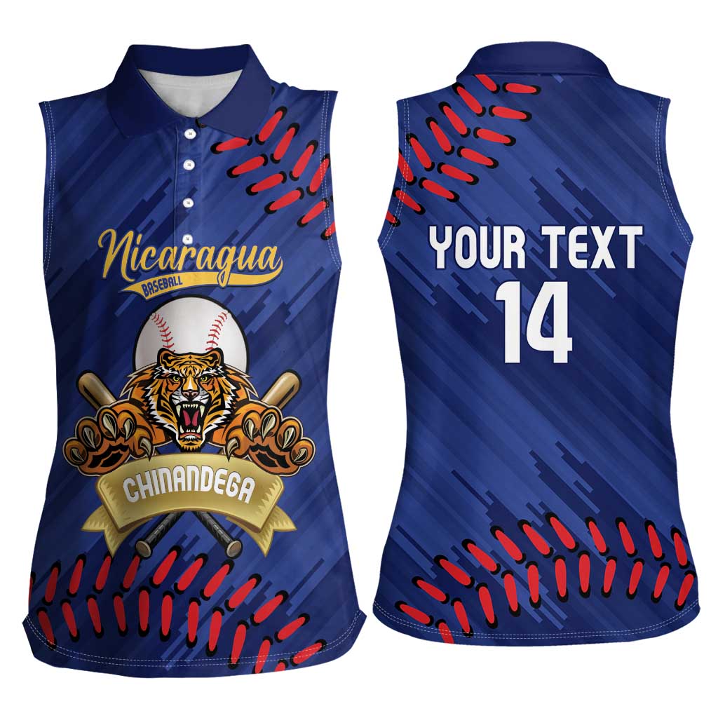 Chinandega 2025 Baseball Custom Women Sleeveless Polo Shirt Come On Tigres