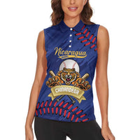 Chinandega 2025 Baseball Custom Women Sleeveless Polo Shirt Come On Tigres