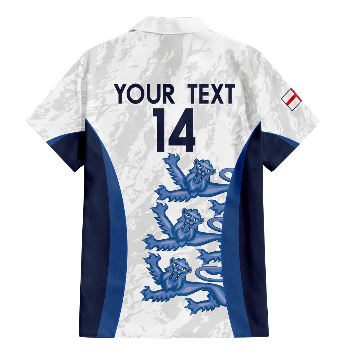 Custom England Football Family Matching Mermaid Dress and Hawaiian Shirt 2024 Go Champions Three Lions - Wonder Print Shop