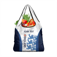 Custom England Football Grocery Bag Go Champions Three Lions