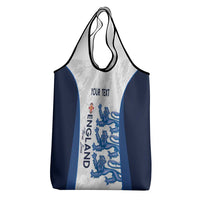 Custom England Football Grocery Bag Go Champions Three Lions