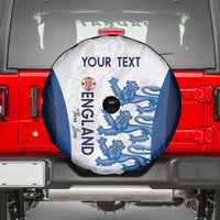Custom England Football Spare Tire Cover 2024 Go Champions Three Lions - Wonder Print Shop