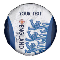 Custom England Football Spare Tire Cover 2024 Go Champions Three Lions - Wonder Print Shop