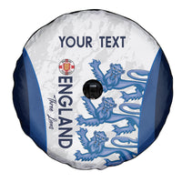 Custom England Football Spare Tire Cover 2024 Go Champions Three Lions - Wonder Print Shop