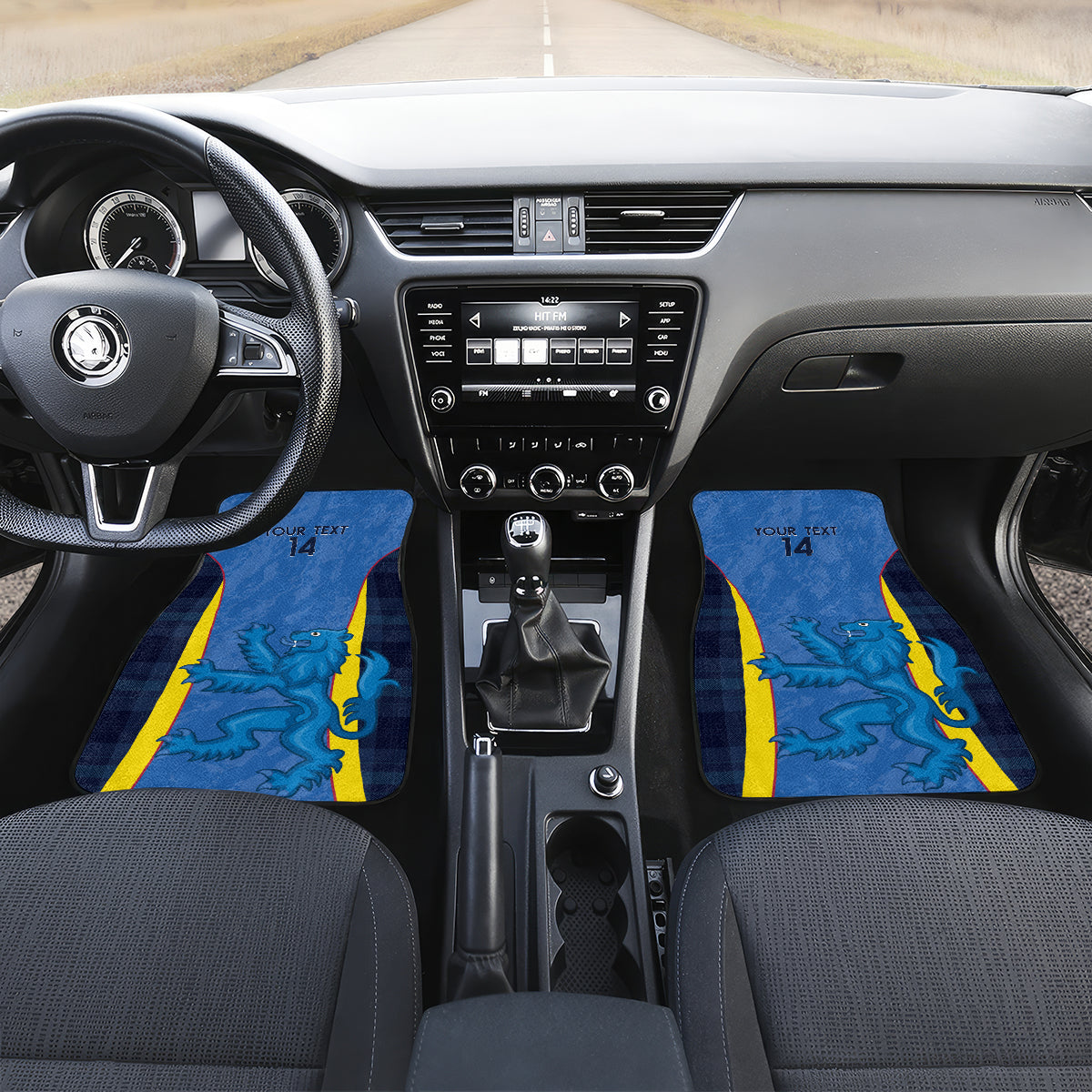 Custom Scotland Football Car Mats 2024 Go Champions Scottish - Wonder Print Shop
