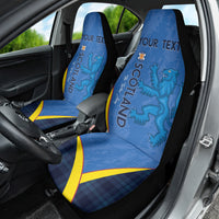 Custom Scotland Football Car Seat Cover 2024 Go Champions Scottish - Wonder Print Shop