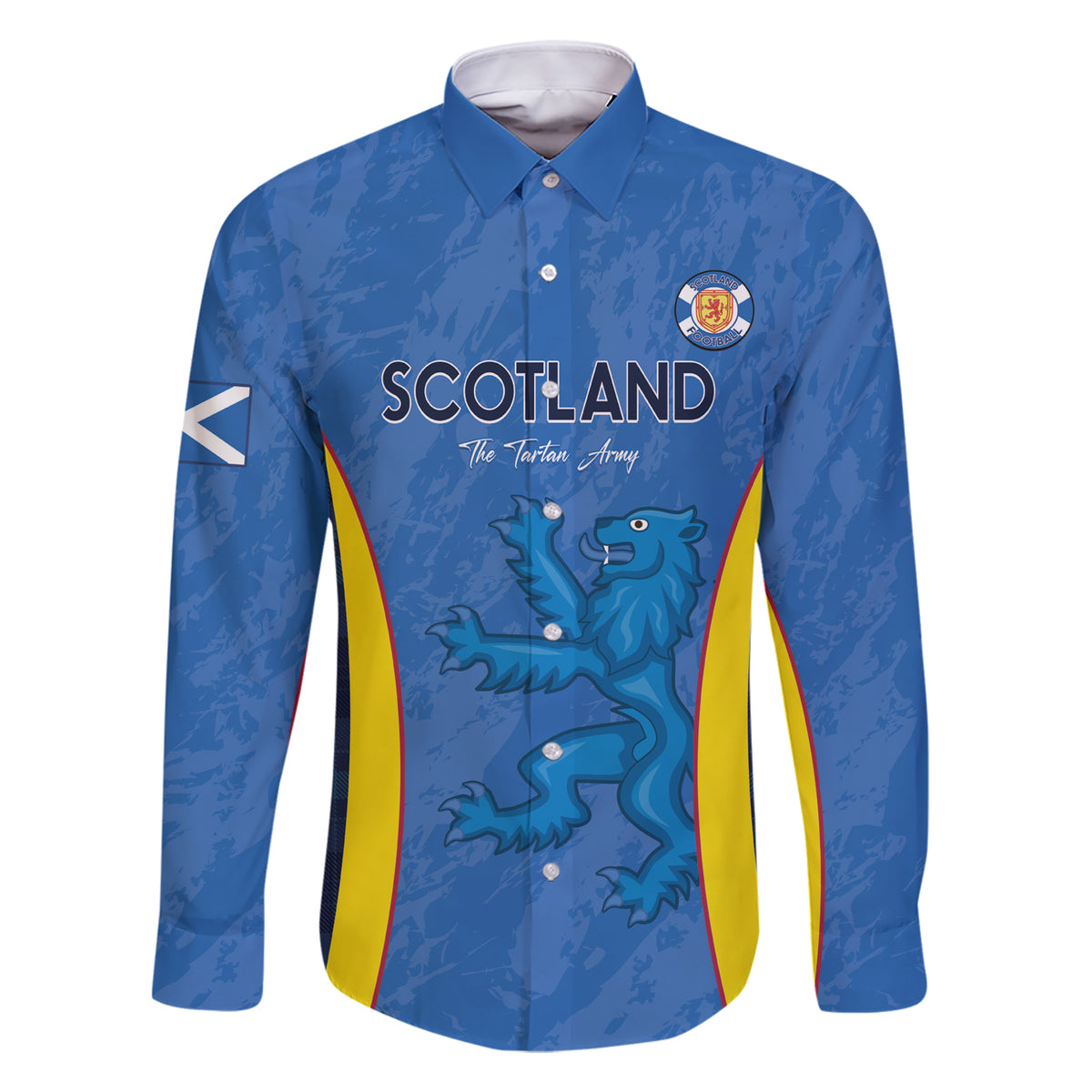 Custom Scotland Football Family Matching Short Sleeve Bodycon Dress and Hawaiian Shirt 2024 Go Champions Scottish - Wonder Print Shop