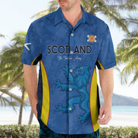 Custom Scotland Football Hawaiian Shirt 2024 Go Champions Scottish - Wonder Print Shop
