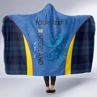 Custom Scotland Football Hooded Blanket 2024 Go Champions Scottish