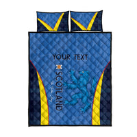 Custom Scotland Football Quilt Bed Set 2024 Go Champions Scottish - Wonder Print Shop