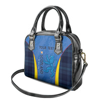 Custom Scotland Football Shoulder Handbag 2024 Go Champions Scottish