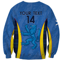 Custom Scotland Football Sweatshirt 2024 Go Champions Scottish - Wonder Print Shop