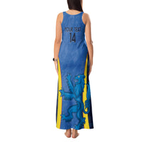 Custom Scotland Football Tank Maxi Dress 2024 Go Champions Scottish - Wonder Print Shop
