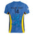 Custom Scotland Football Women V-Neck T-Shirt 2024 Go Champions Scottish - Wonder Print Shop
