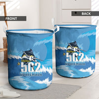 Blue Marlin Fishing Guatemala Laundry Basket Makaira Nigricans 502 Outdoor Hobby