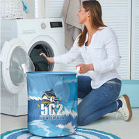 Blue Marlin Fishing Guatemala Laundry Basket Makaira Nigricans 502 Outdoor Hobby