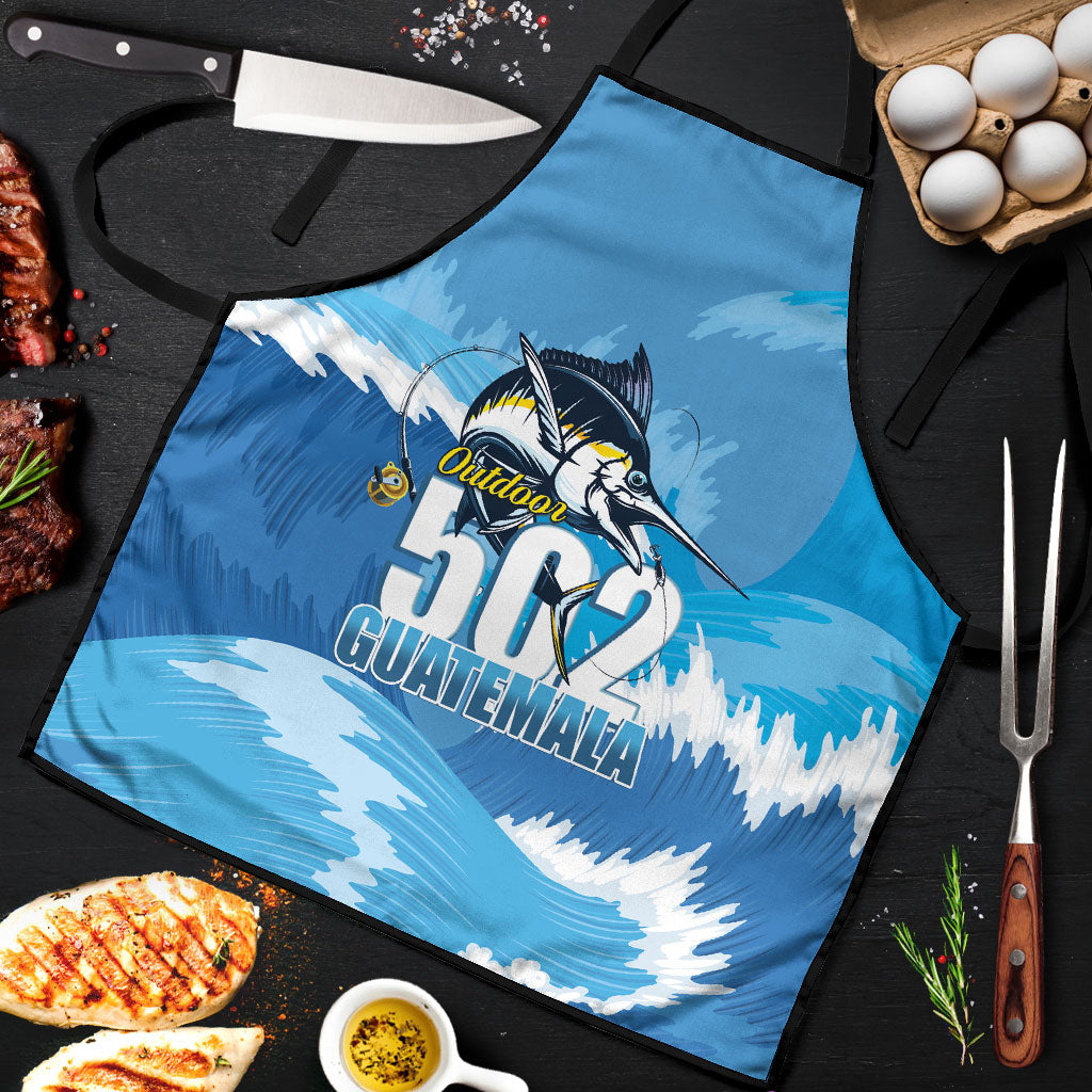 Blue Marlin Fishing Guatemala Apron Makaira Nigricans 502 Outdoor Hobby