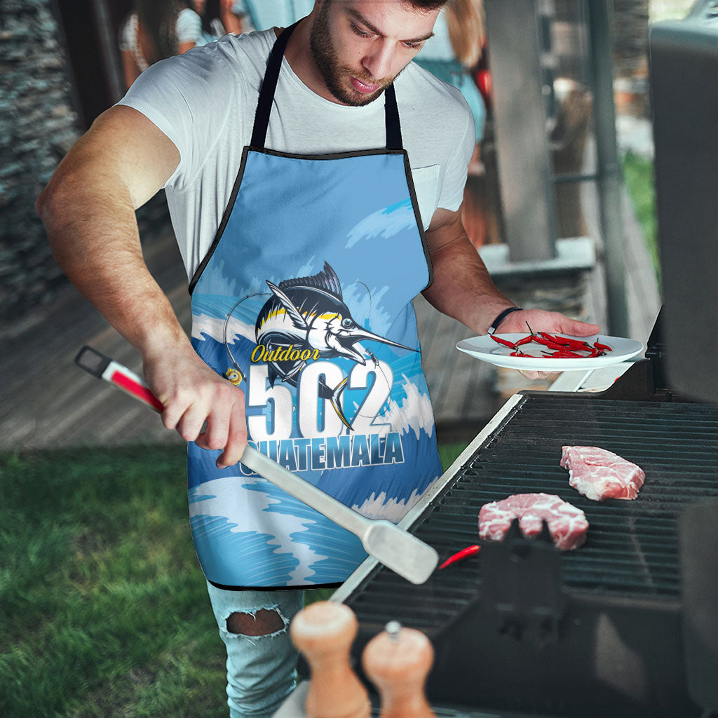 Blue Marlin Fishing Guatemala Apron Makaira Nigricans 502 Outdoor Hobby