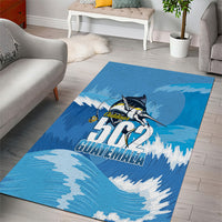 Blue Marlin Fishing Guatemala Area Rug Makaira Nigricans 502 Outdoor Hobby