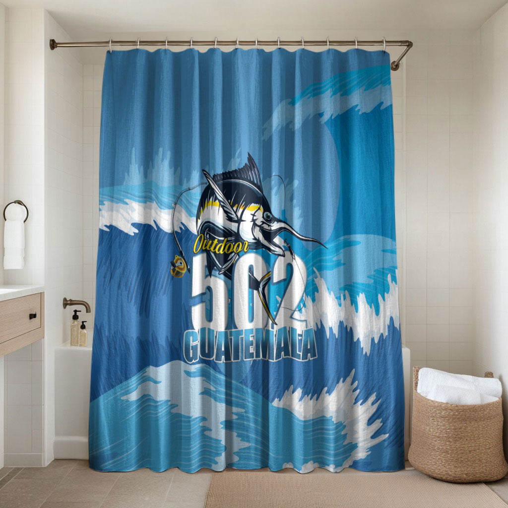 Blue Marlin Fishing Guatemala Bathroom Set Makaira Nigricans 502 Outdoor Hobby
