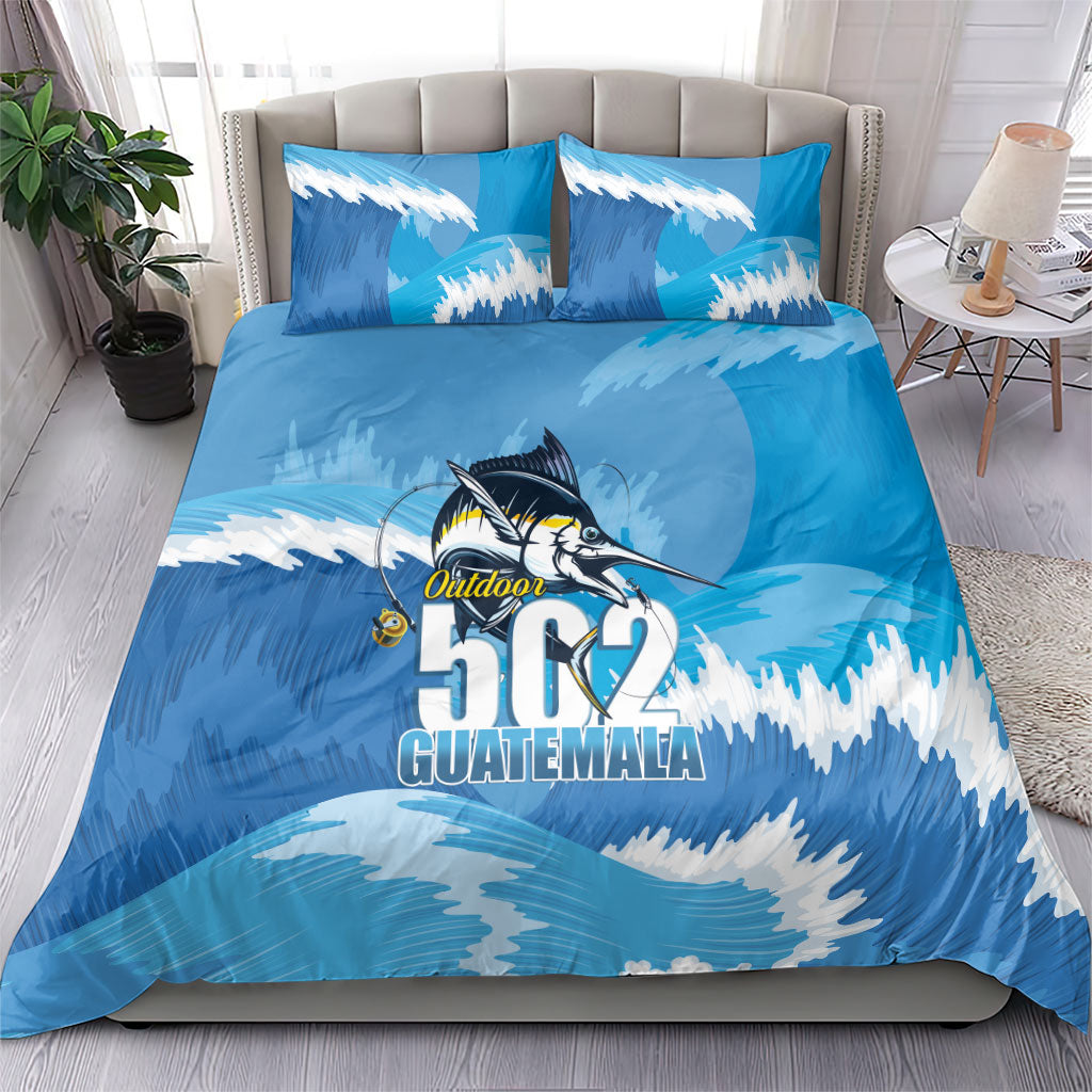 Blue Marlin Fishing Guatemala Bedding Set Makaira Nigricans 502 Outdoor Hobby