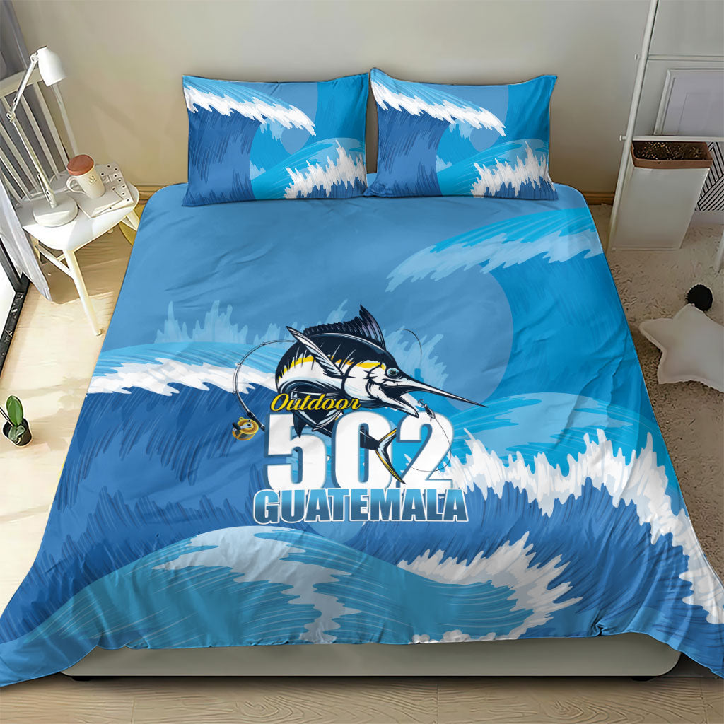 Blue Marlin Fishing Guatemala Bedding Set Makaira Nigricans 502 Outdoor Hobby