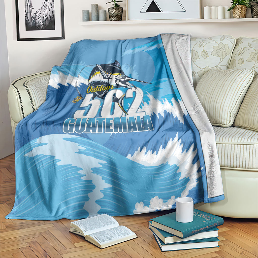 Blue Marlin Fishing Guatemala Blanket Makaira Nigricans 502 Outdoor Hobby
