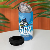 Blue Marlin Fishing Guatemala 4 in 1 Can Cooler Tumbler Makaira Nigricans 502 Outdoor Hobby