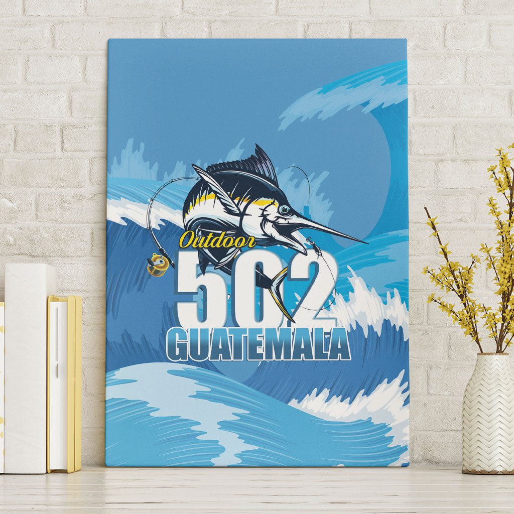 Blue Marlin Fishing Guatemala Canvas Wall Art Makaira Nigricans 502 Outdoor Hobby