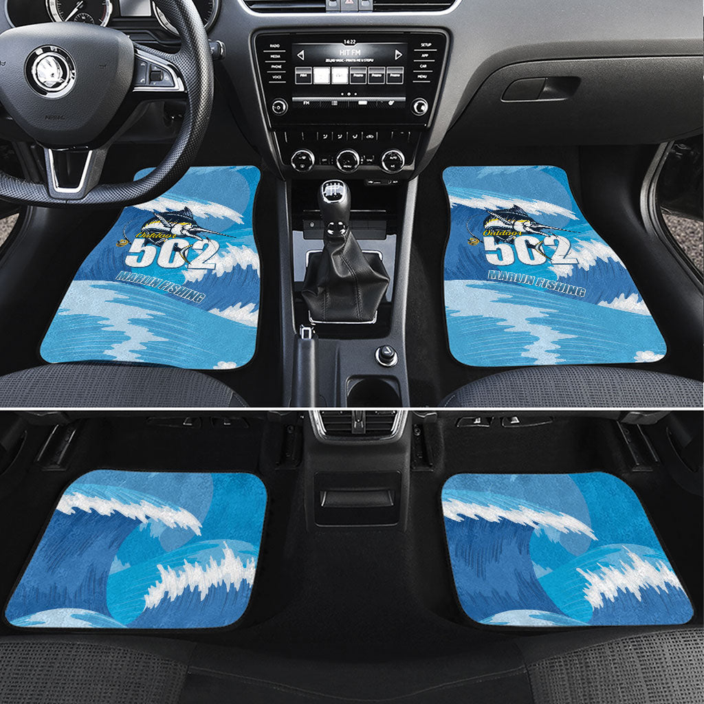 Blue Marlin Fishing Guatemala Car Mats Makaira Nigricans 502 Outdoor Hobby