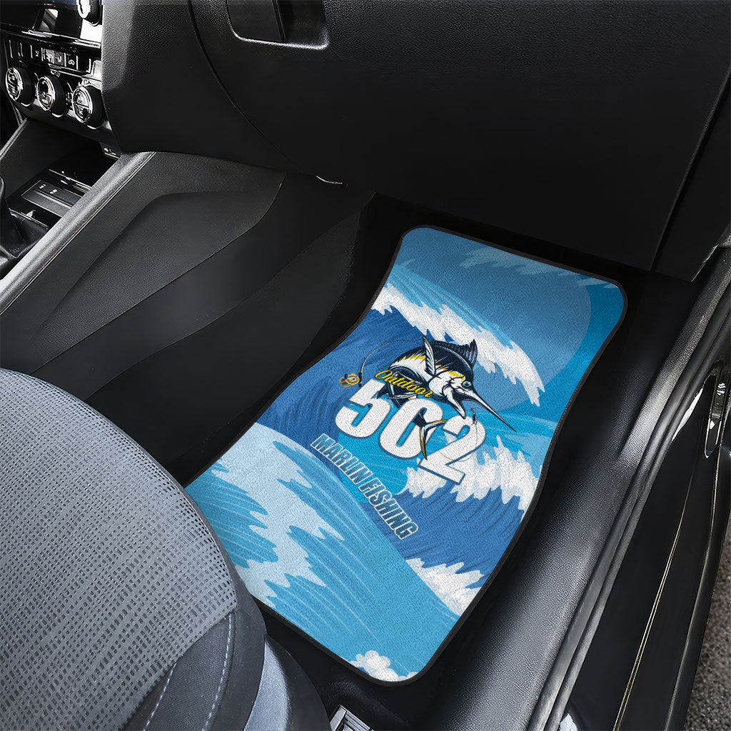 Blue Marlin Fishing Guatemala Car Mats Makaira Nigricans 502 Outdoor Hobby