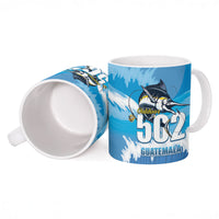 Blue Marlin Fishing Guatemala Ceramic Mug Makaira Nigricans 502 Outdoor Hobby