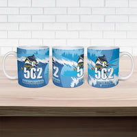 Blue Marlin Fishing Guatemala Ceramic Mug Makaira Nigricans 502 Outdoor Hobby
