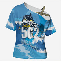 Blue Marlin Fishing Guatemala Cross Shoulder Shirt Makaira Nigricans 502 Outdoor Hobby
