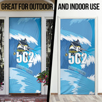 Blue Marlin Fishing Guatemala Door Cover Makaira Nigricans 502 Outdoor Hobby