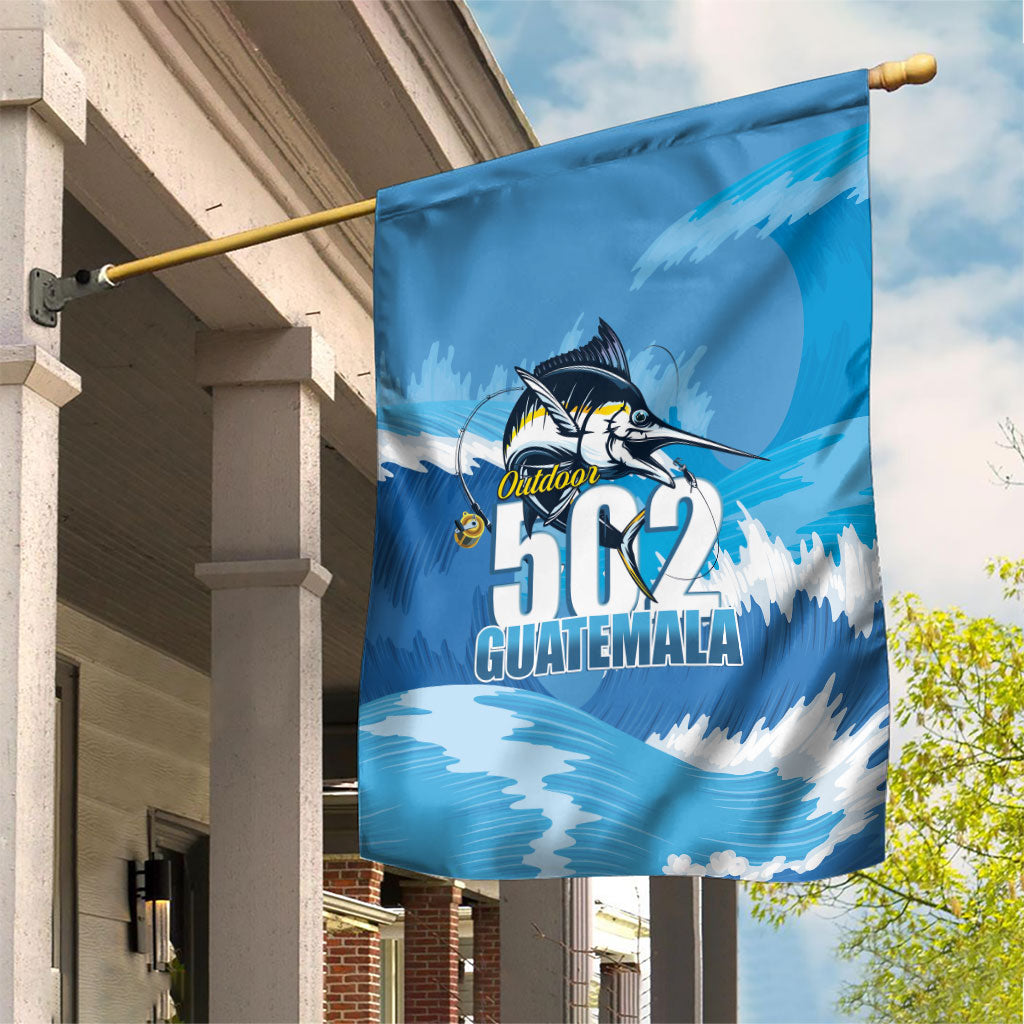 Blue Marlin Fishing Guatemala Garden Flag Makaira Nigricans 502 Outdoor Hobby