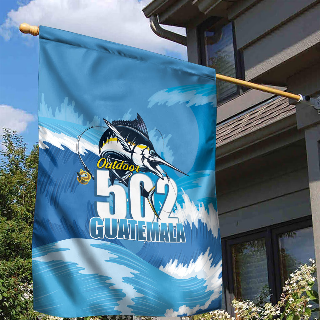 Blue Marlin Fishing Guatemala Garden Flag Makaira Nigricans 502 Outdoor Hobby